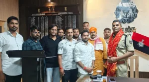 rohtas-sp-mr-raj-meeting-blood-donation-campaign-in