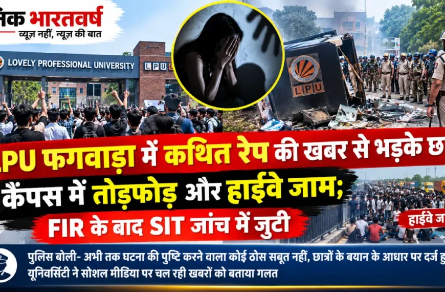 LPU फगवाड़ा कथित रेप मामला
