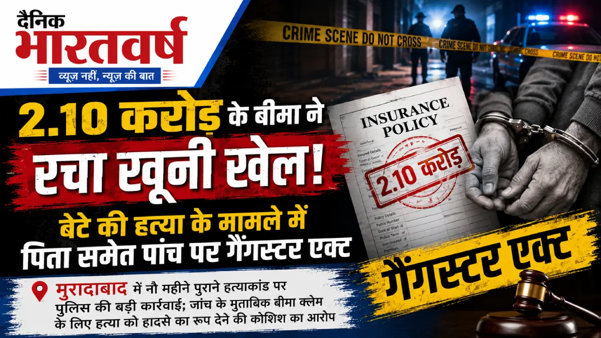 मुरादाबाद 2.10 करोड़ बीमा हत्या मामला